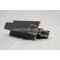 Aluminum profiles for thermal protection of curtain walls